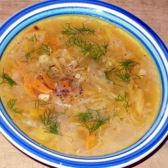 Рецепт щей для похудения