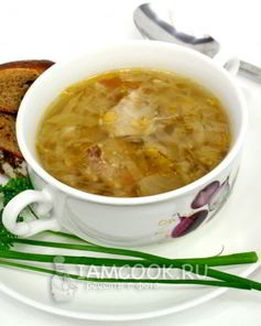 Щи из квашеной капусты в мультиварке