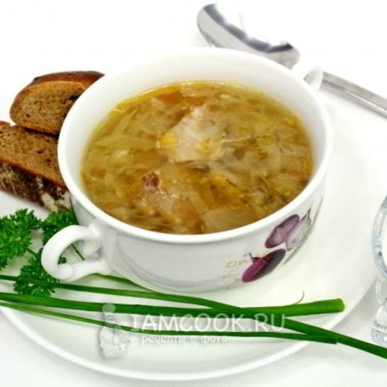 Рецепт щей из квашеной капусты в мультиварке