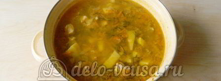 щи из квашеной капусты. Шаг 9