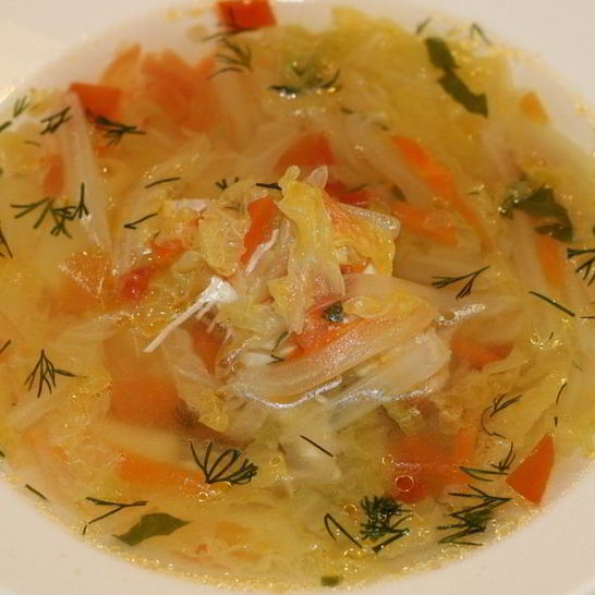Рецепт щей из пекинской капустой