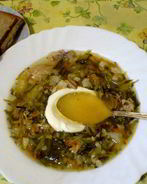 Щи из щеницы