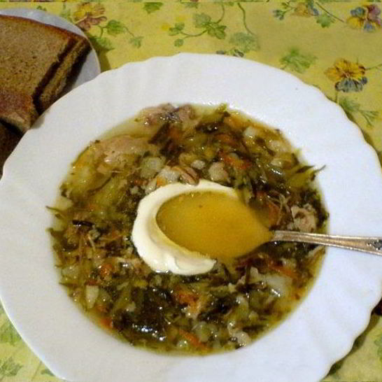 Рецепт щей из щеницы