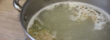 щи из свежей капусты с пшеничной крупой. Шаг 3