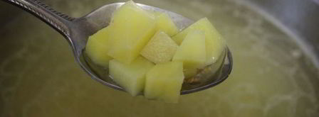 щи из свежей капусты с пшеничной крупой. Шаг 4