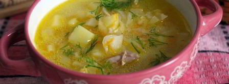 щи из свежей капусты с пшеничной крупой. Шаг 9