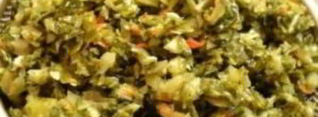 щи из зеленой квашеной капусты. Шаг 3