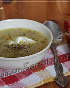 Щи кислые с тушенкой