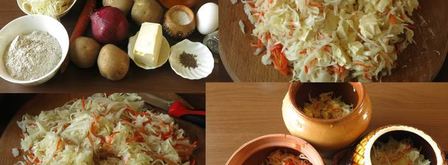 щи на утином бульоне в горшочке. Шаг 3