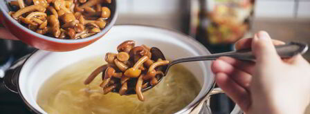 щи с опятами. Шаг 6