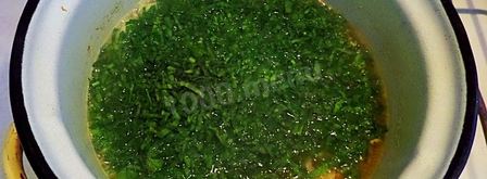 щи с зеленью шпината. Шаг 8