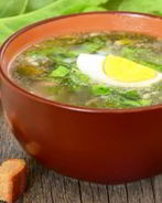 Щи со щавелем