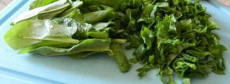 зеленые щи из шпината. Шаг 3