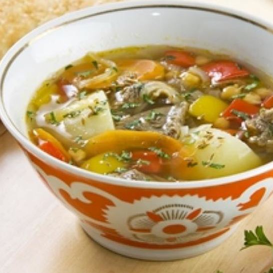 Рецепт шурпы из баранины с нутом