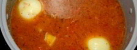 шурпа из баранины в мультиварке. Шаг 7