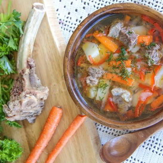 Рецепт шурпы из говядины в мультиварке