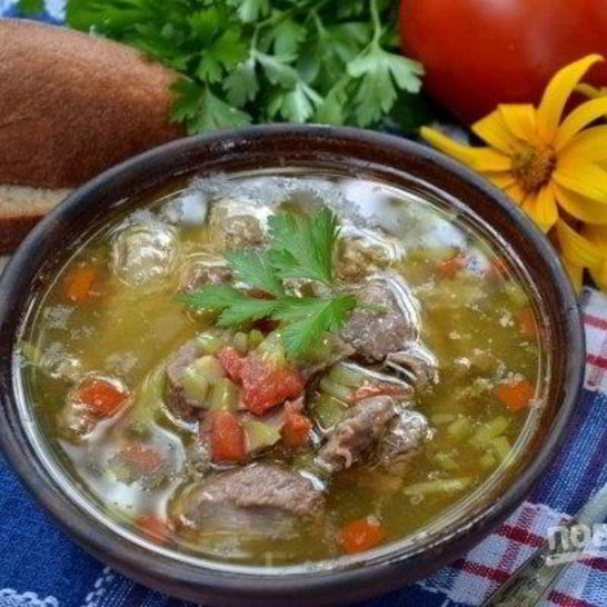 Рецепт шурпы из гуся