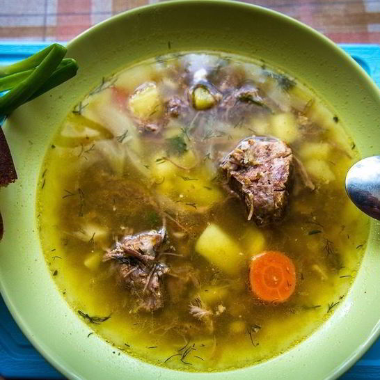 Рецепт шурпы из кабана