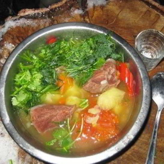 Рецепт шурпы из лосятины