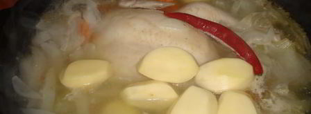 шурпа из петуха. Шаг 14