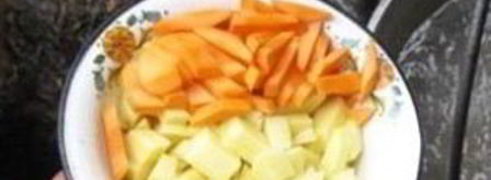 шурпа из свинины на костре. Шаг 3