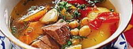 шурпа из свинины на костре. Шаг 6