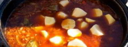 шурпа на костре. Шаг 7