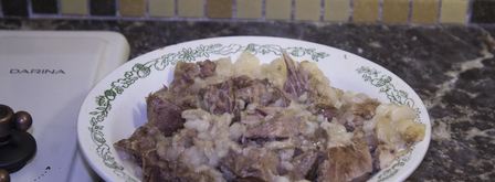 суп шурпа из говядины в казане. Шаг 13