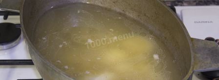 суп шурпа из говядины в казане. Шаг 14