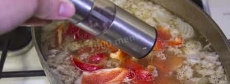 суп шурпа из говядины в казане. Шаг 19