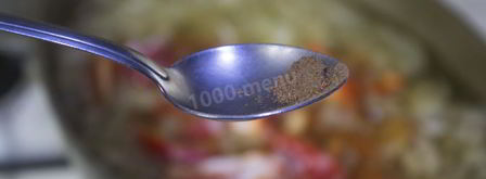 суп шурпа из говядины в казане. Шаг 21