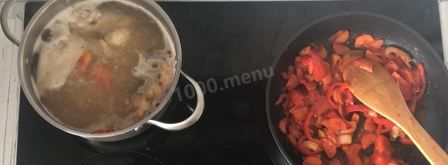 суп шурпа из курицы. Шаг 8