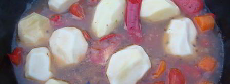 узбекская шурпа из баранины. Шаг 30