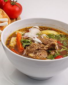 Узбекская шурпа из говядины