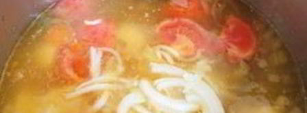 узбекская шурпа из говядины. Шаг 10