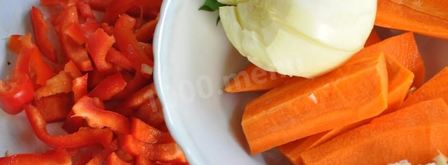 вкусный суп шурпа на костре в казане. Шаг 3