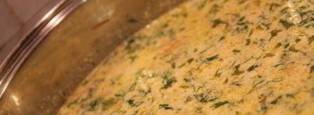 сливочный суп с семгой и брокколи. Шаг 9