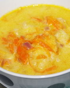 Сливочный суп с цветной капустой