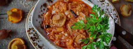 грибная солянка на зиму. Шаг 9