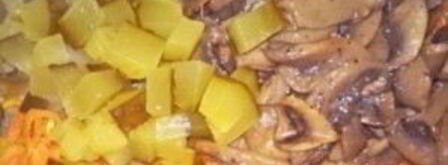 грибная солянка постная. Шаг 9