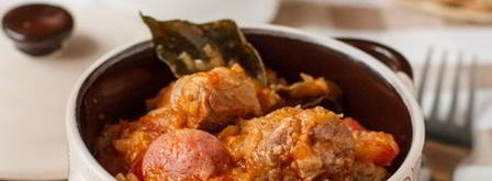 капустная солянка с мясом. Шаг 17