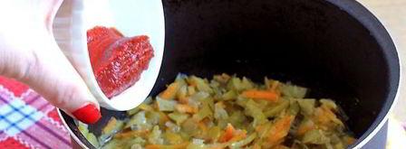 постная солянка с грибами. Шаг 10