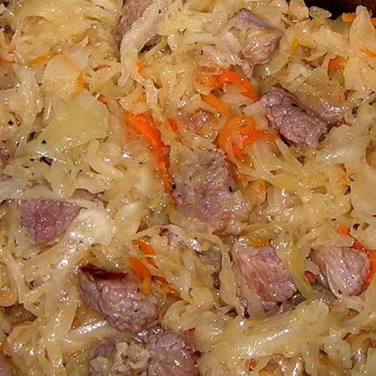 Рецепт солянки из говядины и квашенной капусты