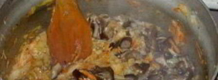 солянка из опят с капустой. Шаг 7