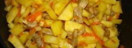 солянка из свежей капусты с картошкой. Шаг 4