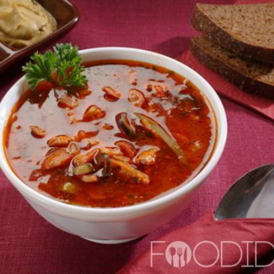 Рецепт солянки мясной сборной