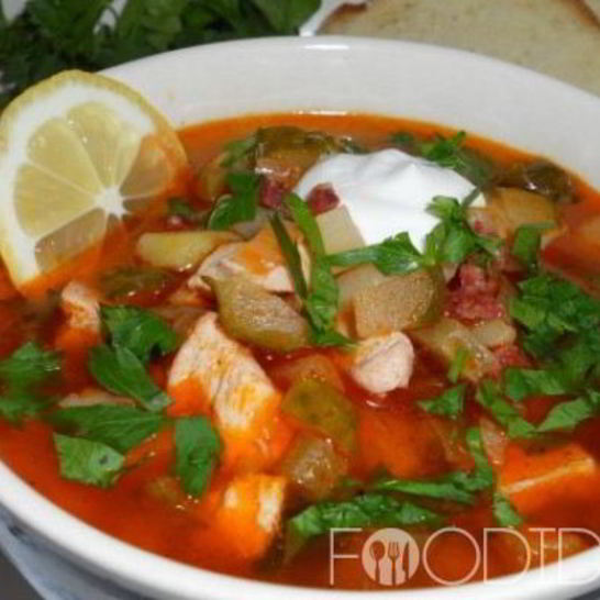 Рецепт солянки с картошкой