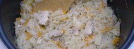 солянка с курицей и капустой. Шаг 7