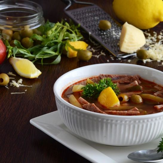 Рецепт солянки с перловкой