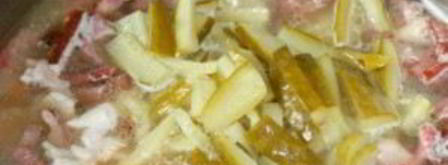 солянка с томатной пастой. Шаг 8